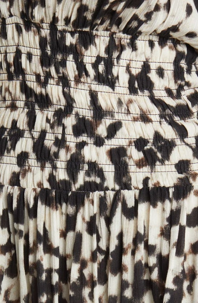 Shop Rails Siera Animal Print Short Sleeve Dress In Blurred Cheetah
