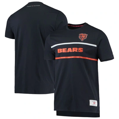 Shop Tommy Hilfiger Navy Chicago Bears The Travis T-shirt