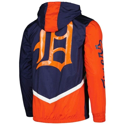 Shop Mitchell & Ness Navy Detroit Tigers Undeniable Full-zip Hoodie Windbreaker Jacket