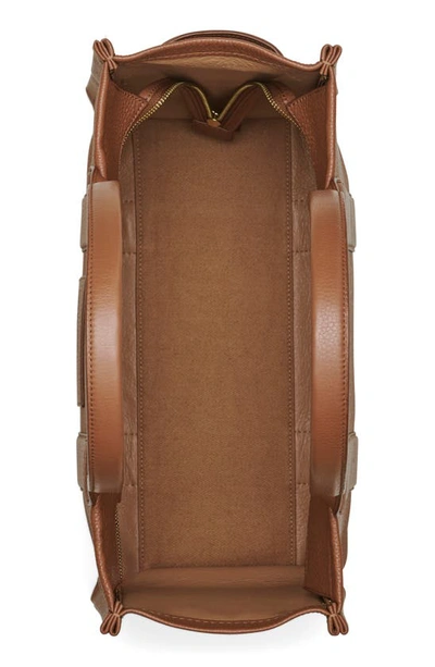 Marc Jacobs The Large Leather Tote Bag In Argan Oil