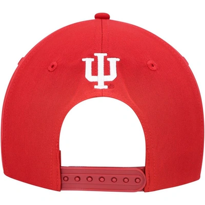 Shop Colosseum Crimson Indiana Hoosiers Positraction Snapback Hat