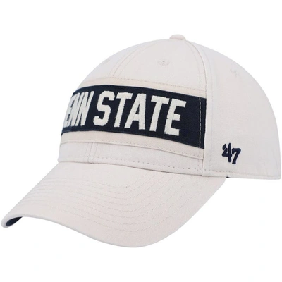 Shop 47 ' Cream Penn State Nittany Lions Crossroad Mvp Adjustable Hat