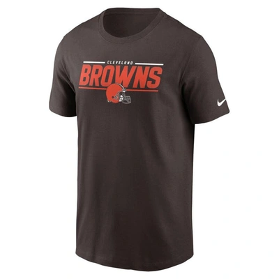 Shop Nike Brown Cleveland Browns Muscle T-shirt