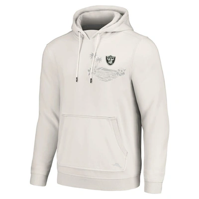Shop Tommy Bahama White Las Vegas Raiders Home Game Pullover Hoodie