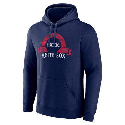 Shop Fanatics Branded Navy Chicago White Sox Big & Tall Utility Pullover Hoodie