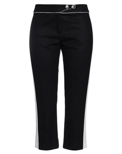 Shop Rabanne Woman Pants Black Size 8 Wool, Polyamide, Cotton, Viscose