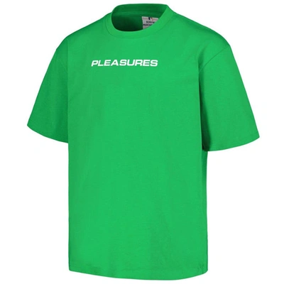 Shop Pleasures Green Los Angeles Angels Ballpark T-shirt