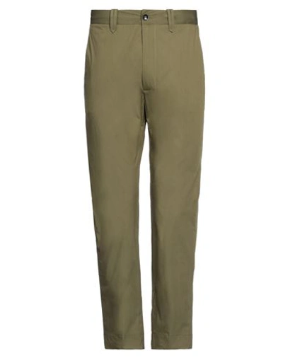 Shop Nine In The Morning Man Pants Military Green Size 36 Cotton, Polyamide, Elastane