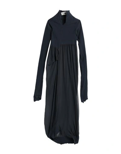 Shop Marc Le Bihan Woman Midi Dress Steel Grey Size 6 Polyamide, Silk, Elastane