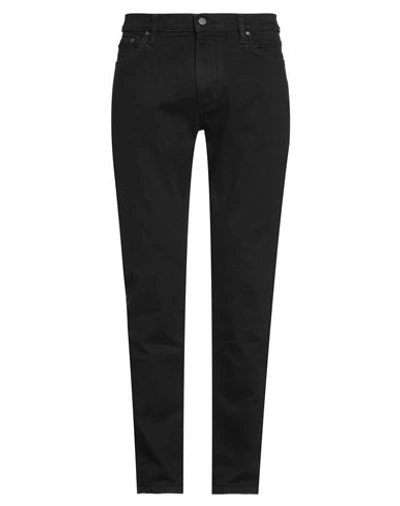 Shop Michael Kors Mens Man Jeans Black Size 38w-32l Cotton, Elastane