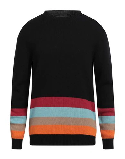 Shop Prada Man Sweater Black Size 40 Virgin Wool, Cashmere