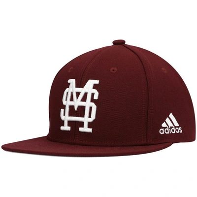 Shop Adidas Originals Adidas Maroon Mississippi State Bulldogs On-field Baseball Fitted Hat