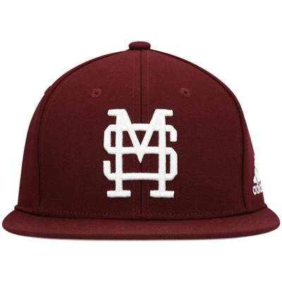 Shop Adidas Originals Adidas Maroon Mississippi State Bulldogs On-field Baseball Fitted Hat
