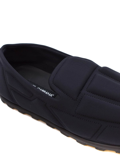 Dolce & Gabbana Ariosto 3d Effect Loafers In Black