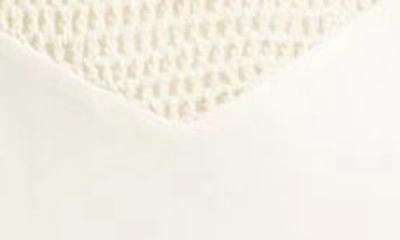 Shop Topshop Crochet Bodice Midi Slipdress In Ivory