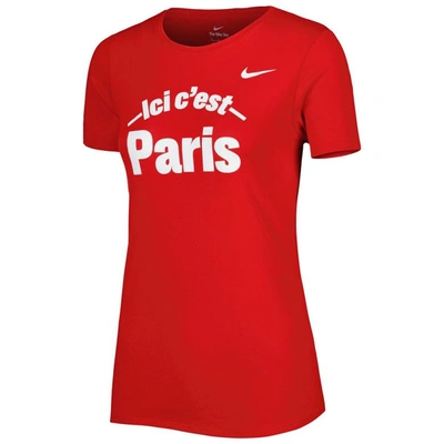 Shop Nike Red Paris Saint-germain Legend Performance T-shirt