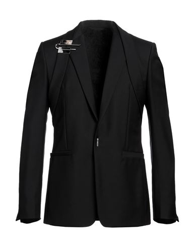 Givenchy Kids logo-trim single-breasted blazer - Black