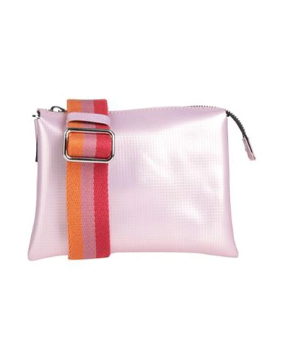 Shop Gum Design Woman Cross-body Bag Pink Size - Rubber