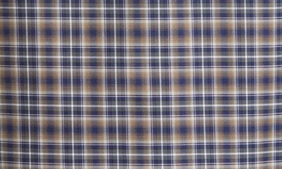Bugatchi Julian Shaped Fit Plaid Button-up Shirt In Chestnut