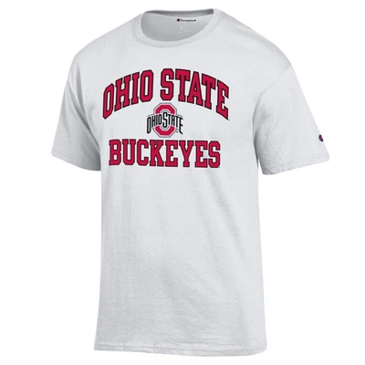 Shop Champion White Ohio State Buckeyes High Motor T-shirt