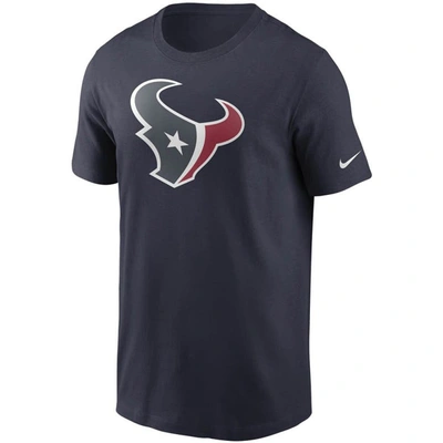 Shop Nike Navy Houston Texans Primary Logo T-shirt