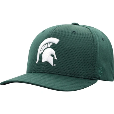 Shop Top Of The World Green Michigan State Spartans Reflex Logo Flex Hat