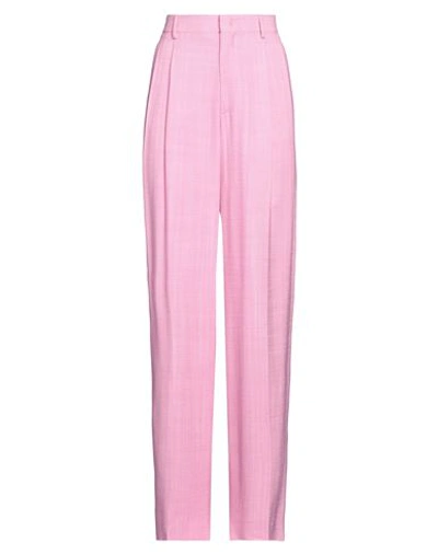 Shop Tagliatore 02-05 Woman Pants Pink Size 4 Viscose, Polyamide, Lyocell