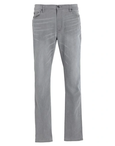 Shop Michael Kors Mens Man Jeans Grey Size 33w-34l Cotton, Elastane