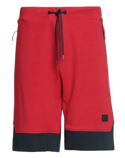 Shop Helly Hansen Man Shorts & Bermuda Shorts Red Size L Cotton, Polyester