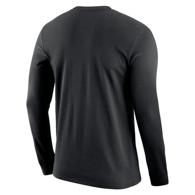 Shop Nike Black Oregon Ducks Basketball Long Sleeve T-shirt