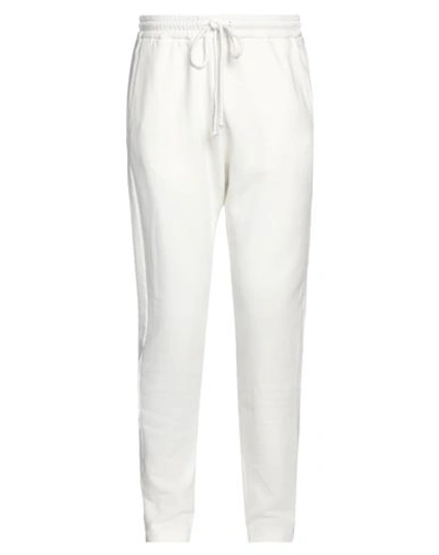 Shop Daub Man Pants White Size 34 Organic Cotton