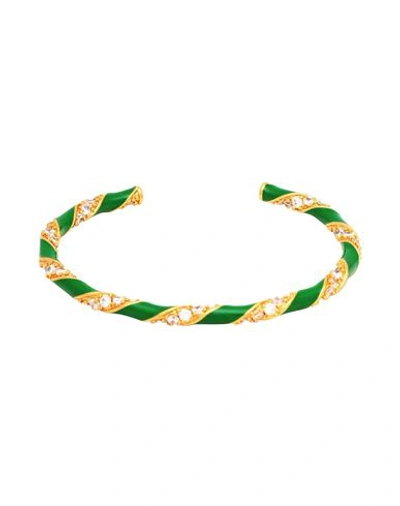 Shop Zimmermann Woman Bracelet Green Size M Metal