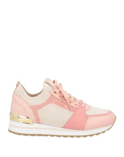 Shop Michael Michael Kors Woman Sneakers Pink Size 8 Polyester, Polyamide, Polyurethane, Rubber
