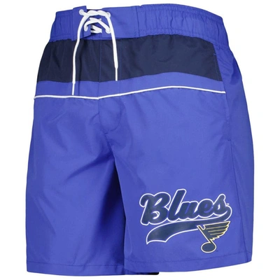 Shop Starter Blue St. Louis Blues Freestyle Volley Swim Shorts