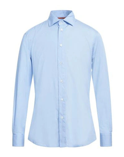 Shop Barena Venezia Barena Man Shirt Light Blue Size 40 Cotton