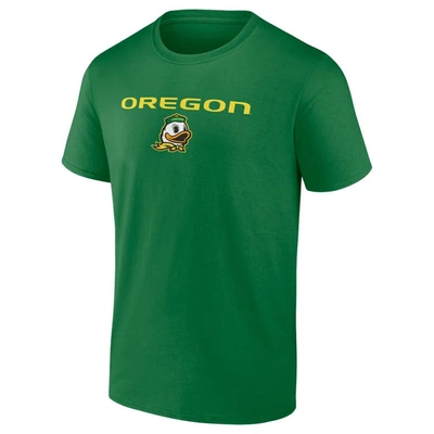 Shop Fanatics Branded Green Oregon Ducks Game Day 2-hit T-shirt