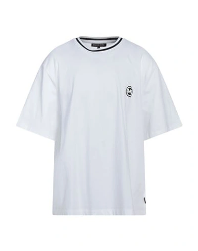 Shop Michael Kors Mens Man T-shirt White Size Xxl Cotton