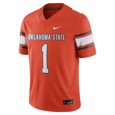 Shop Nike #1 Orange Oklahoma State Cowboys Game Jersey