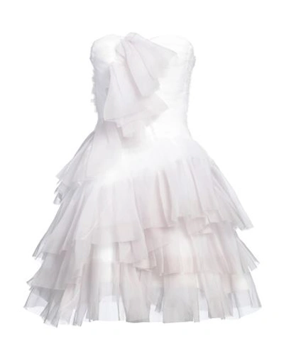 Shop Maticevski Woman Mini Dress White Size 6 Polyester, Silk, Nylon