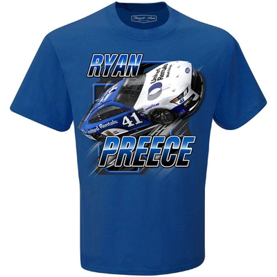 Shop Stewart-haas Racing Team Collection  Royal Ryan Preece Blister T-shirt