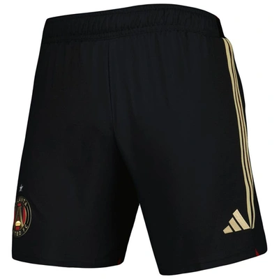 Shop Adidas Originals Adidas Black Atlanta United Fc 2023 Away Aeroready Authentic Shorts