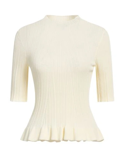 Shop Maje Woman Sweater Light Yellow Size 3 Viscose, Polyamide