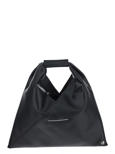 Shop Mm6 Maison Margiela Japanise Bag In Black