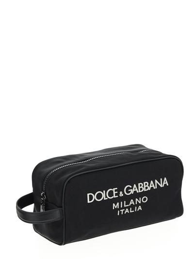 Shop Dolce & Gabbana Logo Necessaire In Black