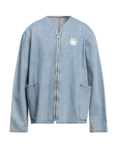 Shop Craig Green Man Denim Outerwear Blue Size L Cotton