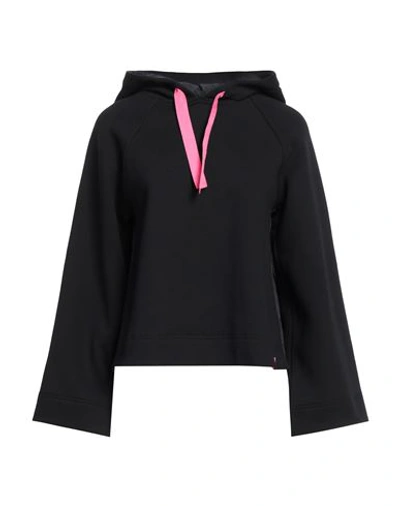 Shop Emporio Armani Woman Sweatshirt Black Size M Cotton, Polyester