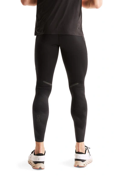 Shop On Performance Running Tights In Black