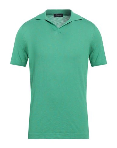 Shop Drumohr Man Sweater Green Size 40 Cotton