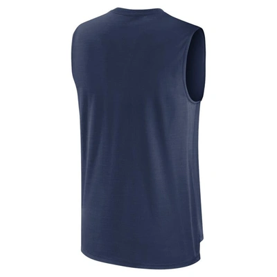 Shop Nike Navy Houston Astros Exceed Performance Tank Top