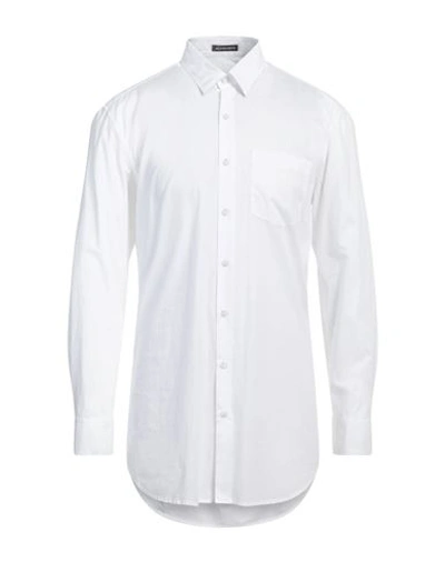 Shop Ann Demeulemeester Woman Shirt White Size 6 Cotton